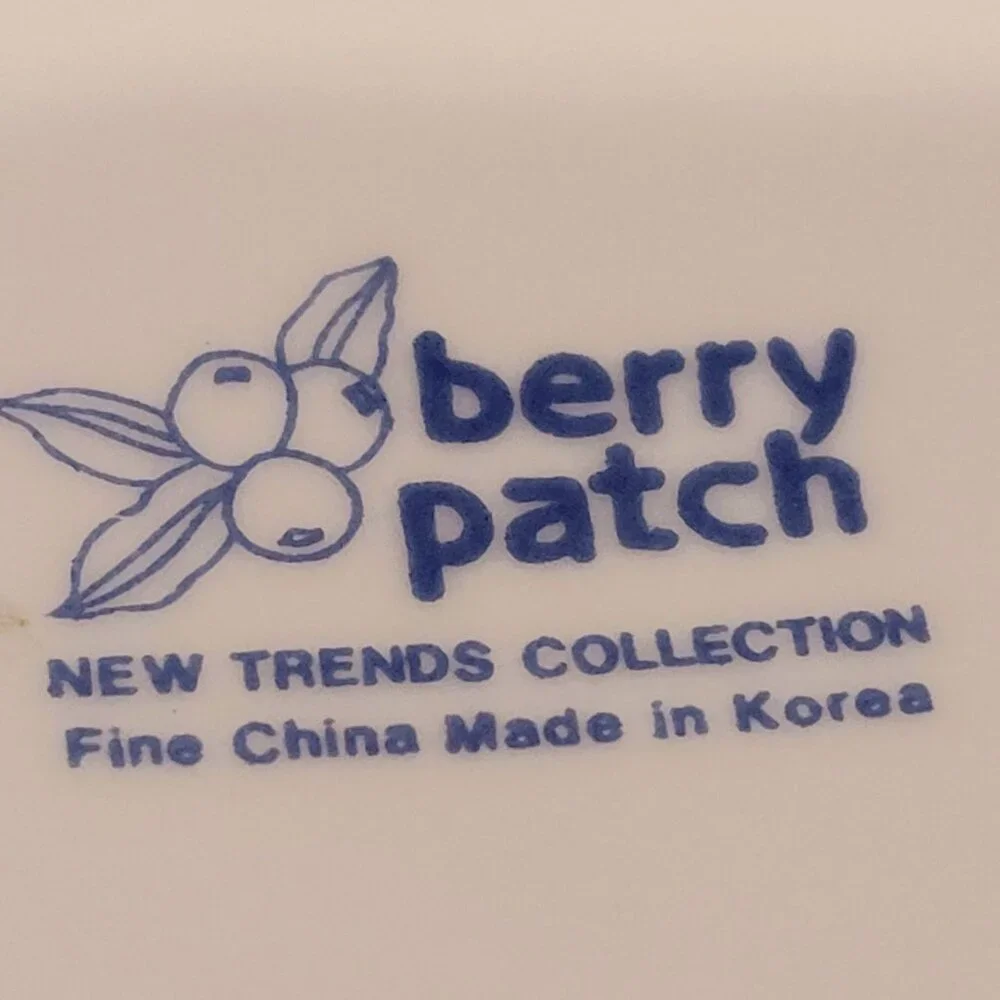 Bright and Cheerful Korean "Berry Patch" Pitcher, NEW TRENDS COLLECTION - Picture 4 of 4